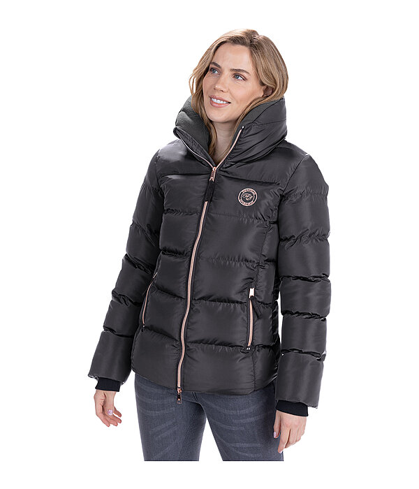 Quilted riding hotsell jacket womens