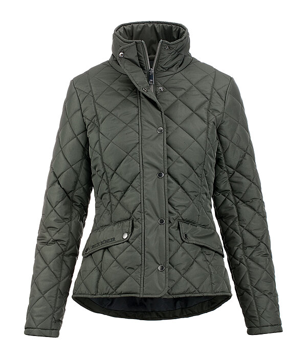 Quilted riding jacket deals