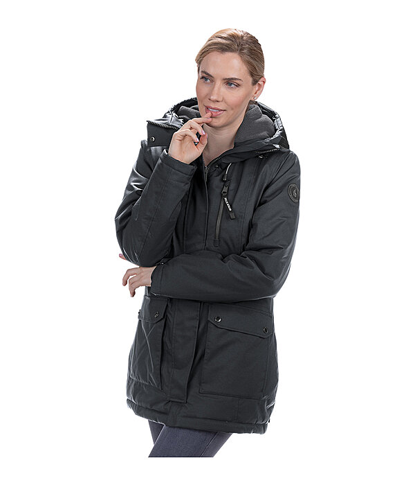 Hooded Functional Riding Parka Alicia