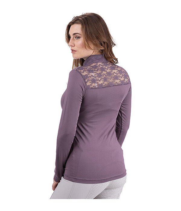 Lace Functional Long Sleeve Shirt Julia