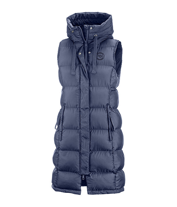 Hooded Long Gilet Clara