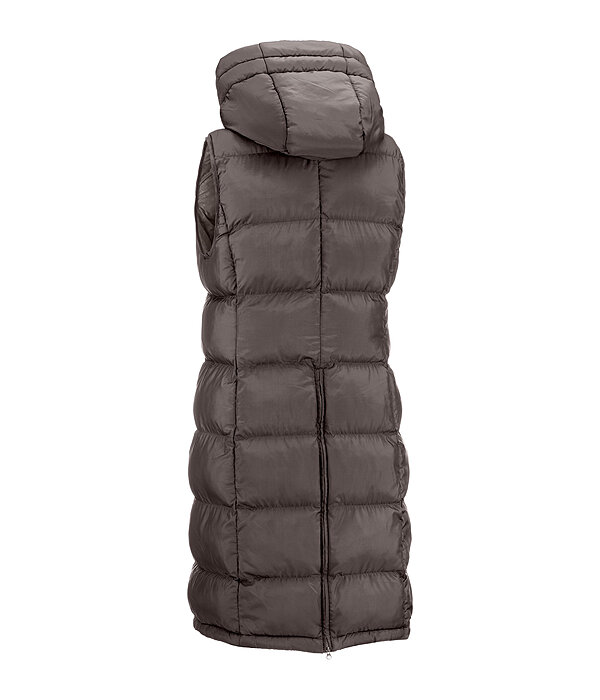 Hooded Long Gilet Clara