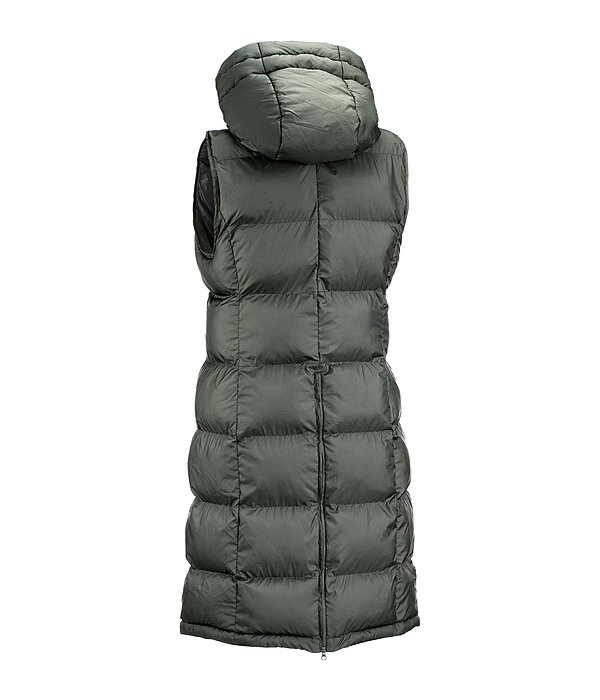 Hooded Long Gilet Clara