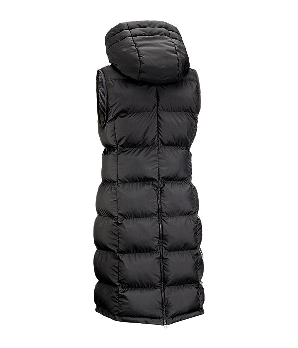 Hooded Long Gilet Clara