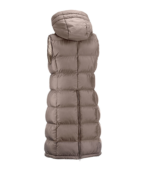 Hooded Long Gilet Clara