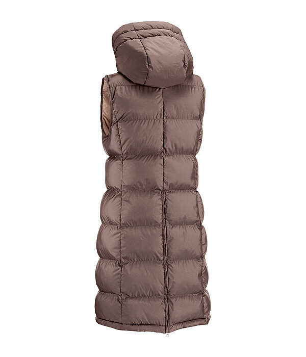 Hooded Long Gilet Clara