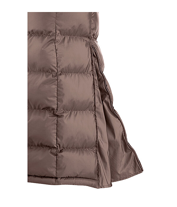 Hooded Long Gilet Clara