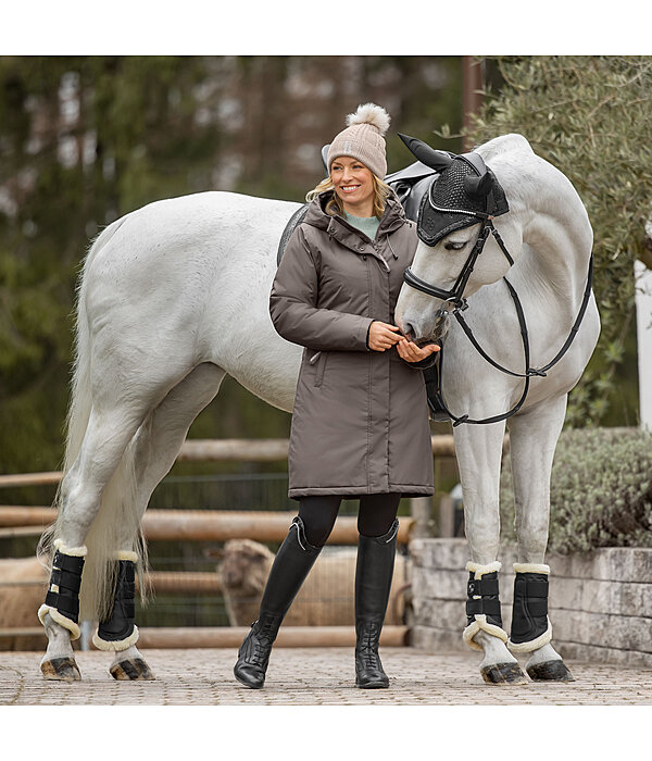 Hooded Functional Riding Coat Amelie