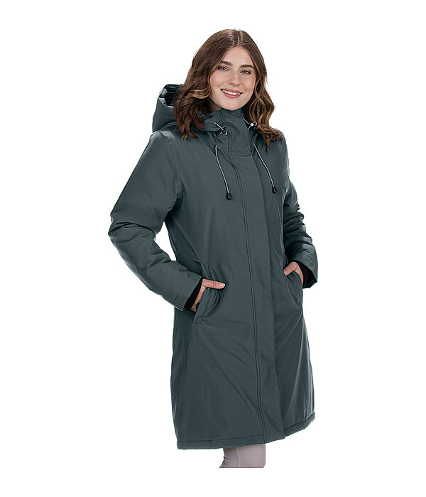 Hooded Functional Riding Coat Amelie