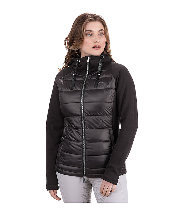 Hooded Combination Stretch Jacket Jenna