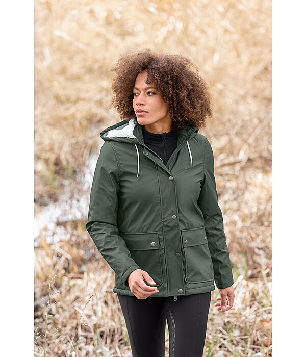 Teddyfleece Hooded Rain Jacket Stella