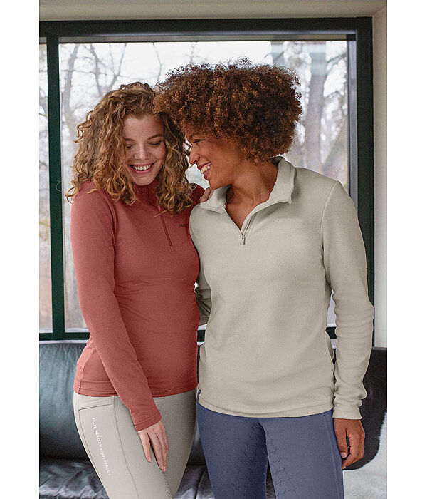 Zip Functional Fleece Shirt Luisa