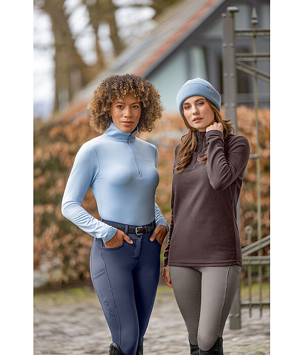 Zip Functional Fleece Shirt Luisa