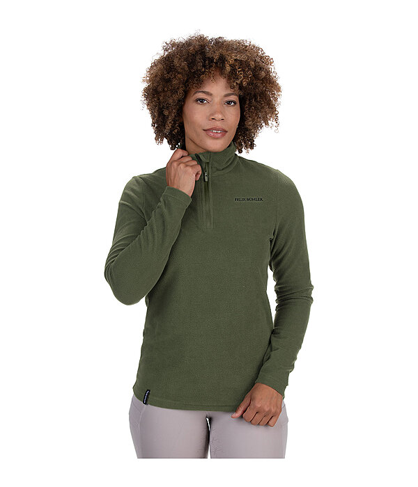 Zip Functional Fleece Shirt Luisa