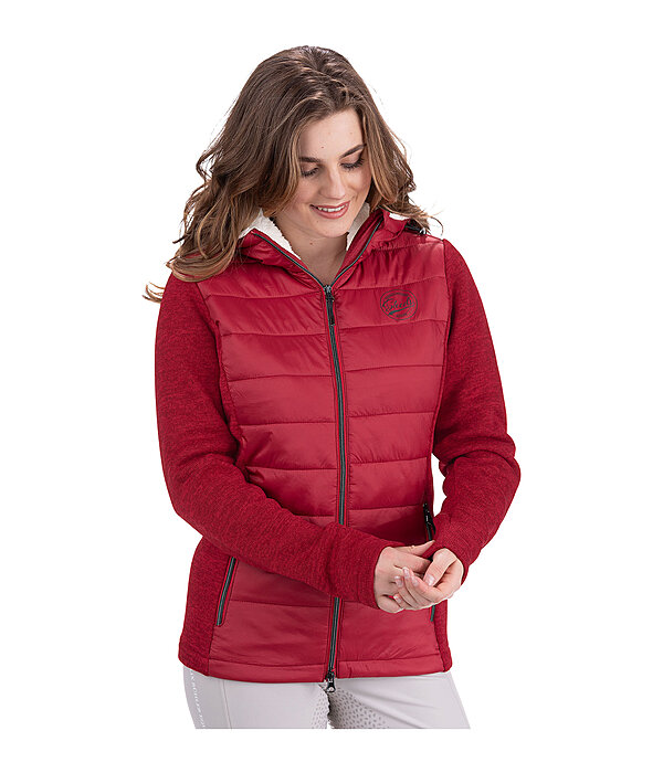 Hooded Combi Jacket Ruby