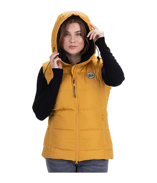 Hooded Quilted Riding Gilet Mira II