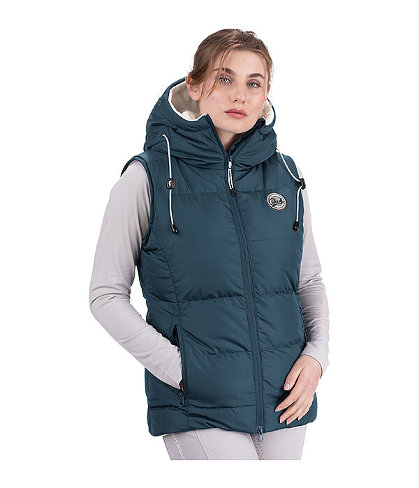 Hooded Quilted Riding Gilet Mira II