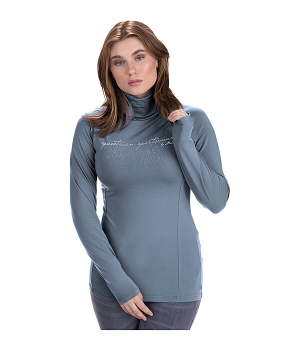 Performance Stretch Turtleneck Shirt Leana