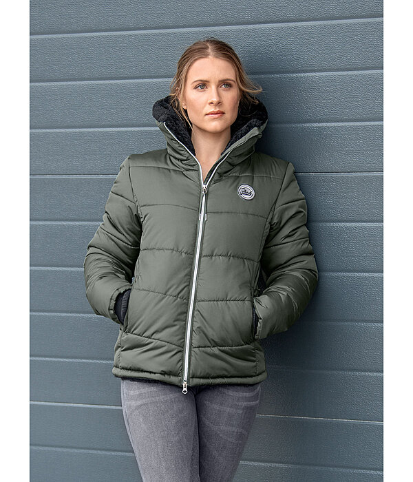 Quilted riding jacket for women clearance