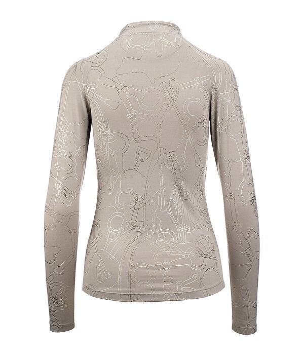 Zip Functional Long-Sleeved Shirt Hanne