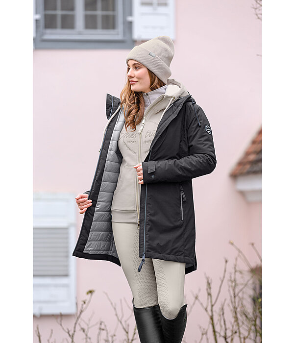 Functional Hooded Riding Coat Eliza