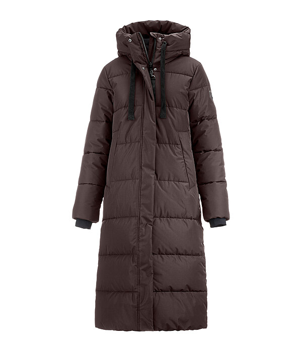 Hooded Quilted Riding Coat Anne