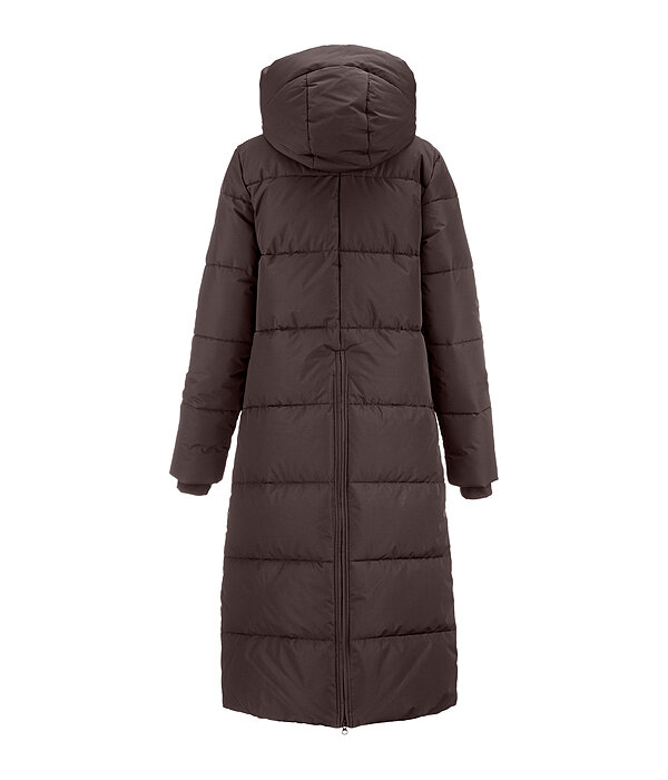 Hooded Quilted Riding Coat Anne