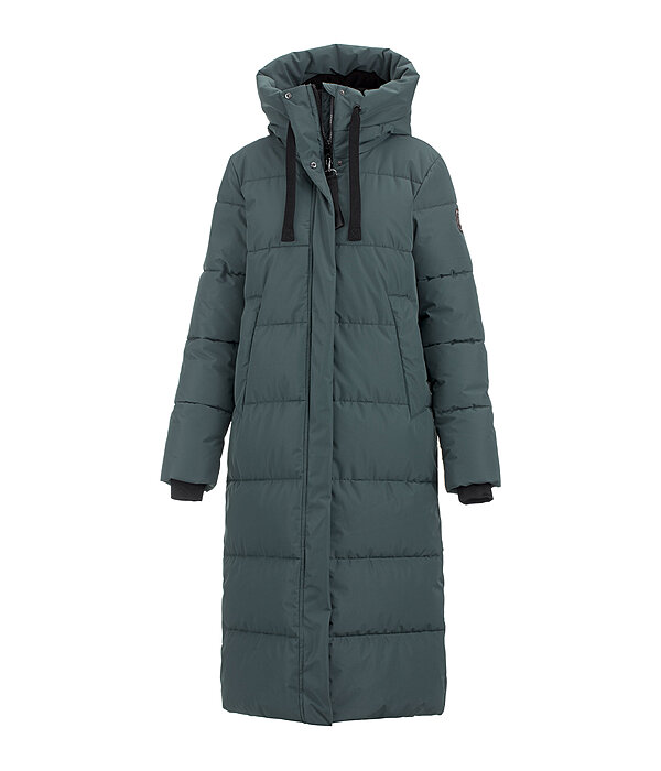 Hooded Quilted Riding Coat Anne