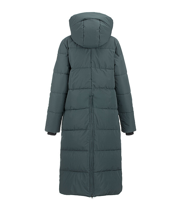 Hooded Quilted Riding Coat Anne