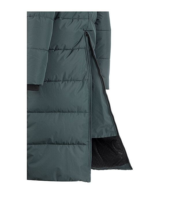 Hooded Quilted Riding Coat Anne