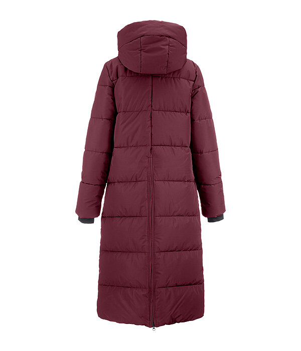 Hooded Quilted Riding Coat Anne