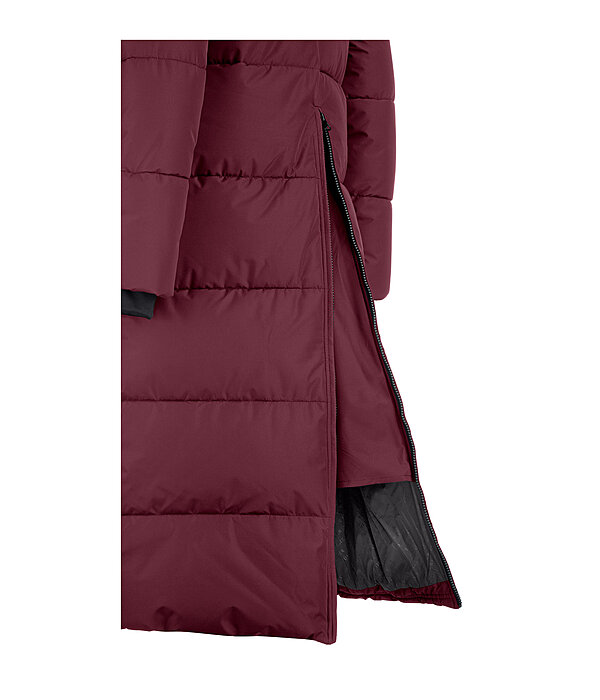 Hooded Quilted Riding Coat Anne