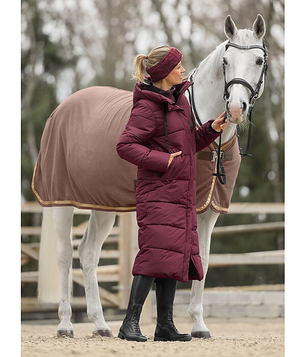 Hooded Quilted Riding Coat Anne