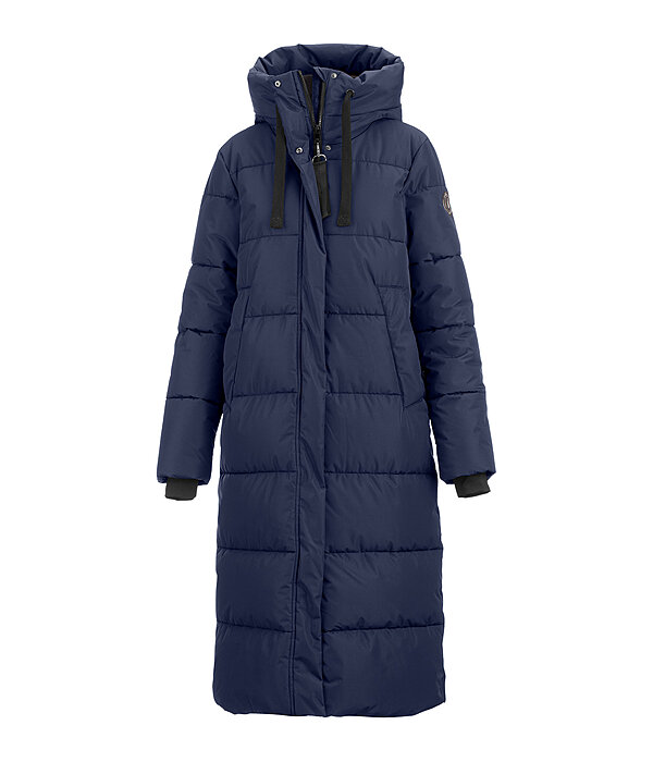 Hooded Quilted Riding Coat Anne