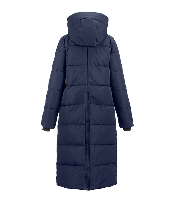 Hooded Quilted Riding Coat Anne