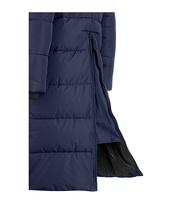 Hooded Quilted Riding Coat Anne