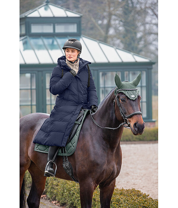 Hooded Quilted Riding Coat Anne