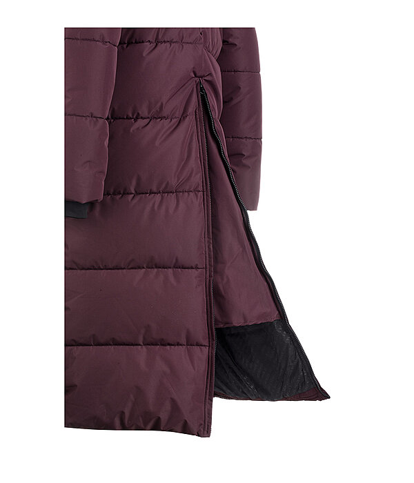 Hooded Quilted Riding Coat Anne
