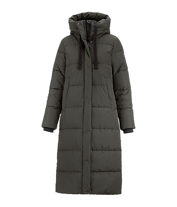 Hooded Quilted Riding Coat Anne