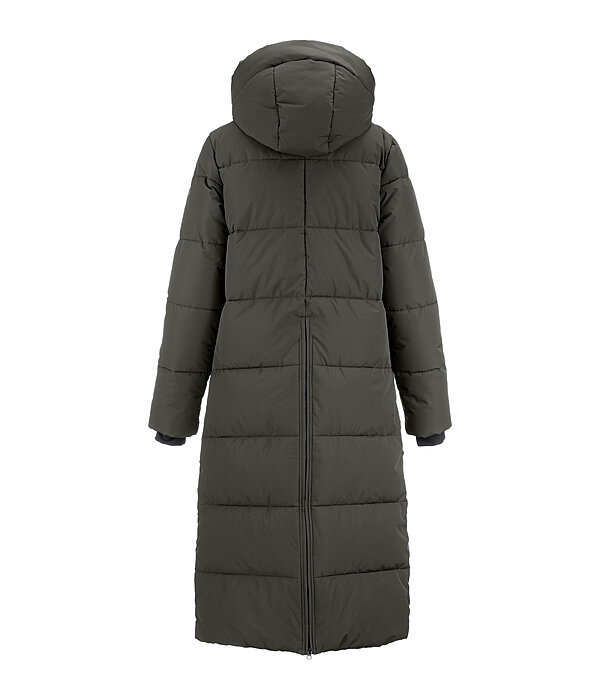 Hooded Quilted Riding Coat Anne