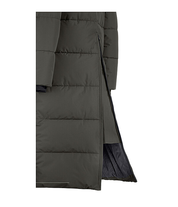 Hooded Quilted Riding Coat Anne