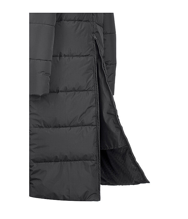 Hooded Quilted Riding Coat Anne