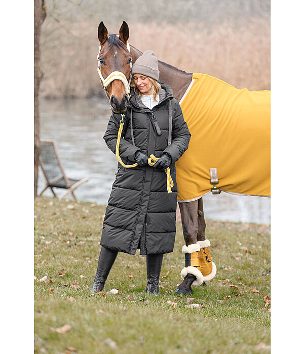 Hooded Quilted Riding Coat Anne