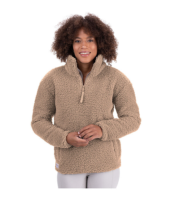 Pullover teddy fleece sales