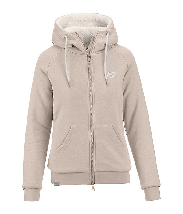 Hooded Teddy Fleece Sweatshirt Jacket Kaja