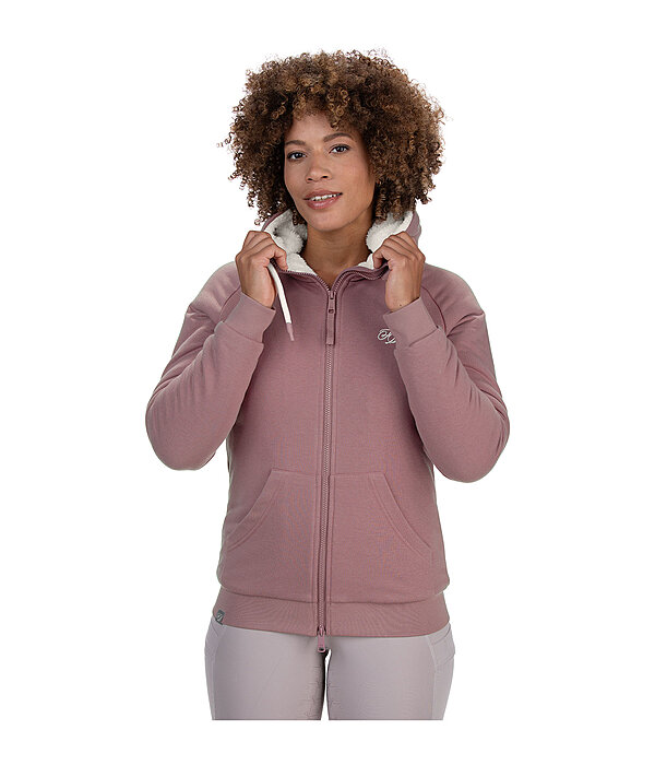 Hooded Teddy Fleece Sweatshirt Jacket Kaja