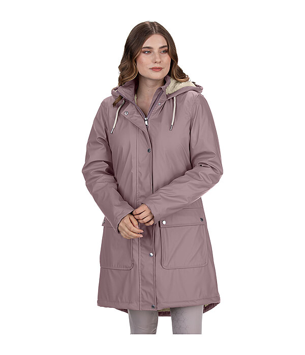 Teddy Fleece Hooded Raincoat Paris