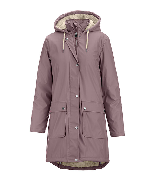 Teddy Fleece Hooded Raincoat Paris