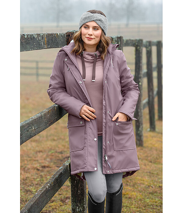 Teddy Fleece Hooded Raincoat Paris