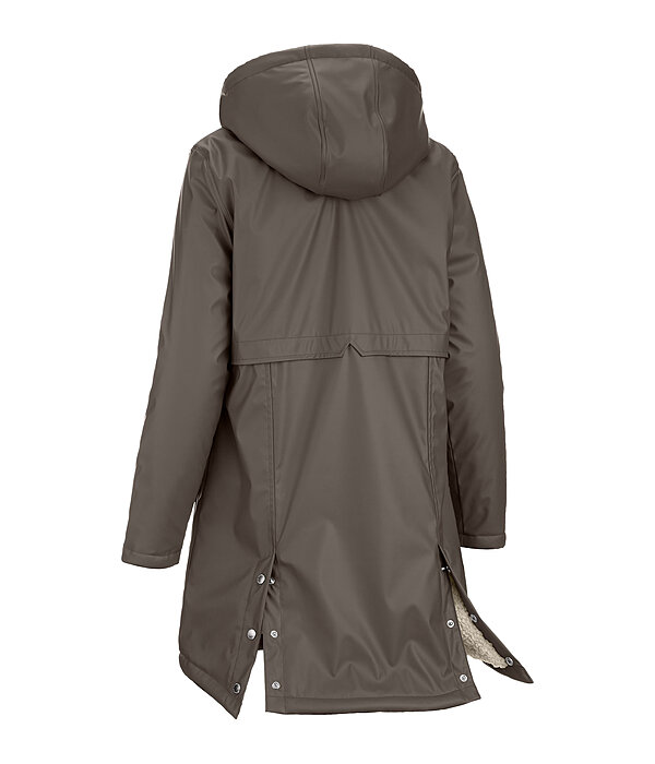 Teddy Fleece Hooded Raincoat Paris